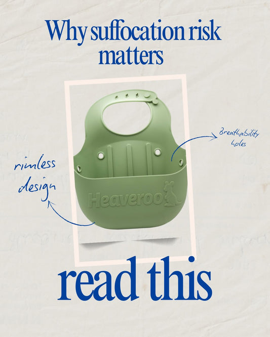 Why Suffocation Risk Matters When Choosing a Silicone Vomit Bib